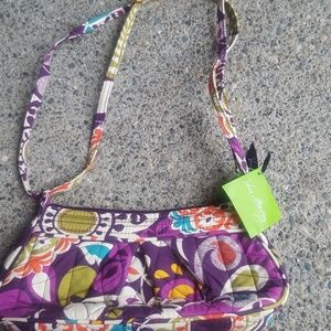 Vera Bradley purple shoulder bag